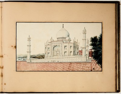 Lot 95 - A fine collection of Company school paintings of Mughal monuments