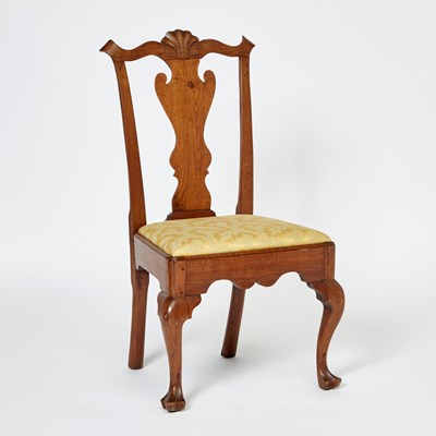 Lot 182 - Chippendale Walnut Side Chair