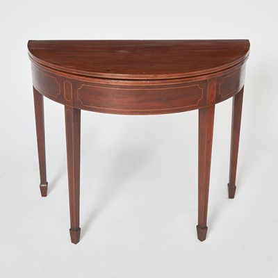 Lot 146 - George III Inlaid Mahogany Card Table