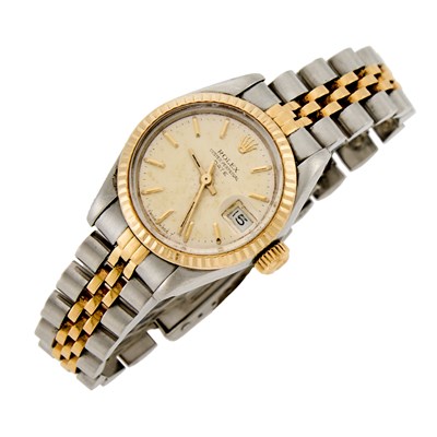 Lot 1147 - Rolex Stainless Steel 'Date' Wristwatch