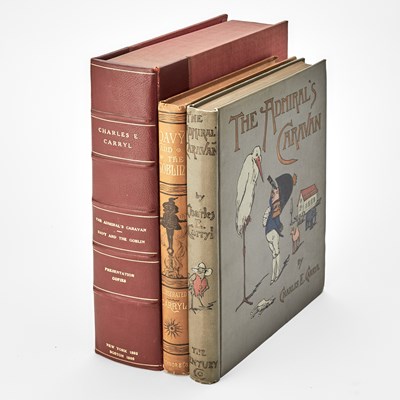 Lot 35 - Two presentation copies and two photographs of author Charles Carryl