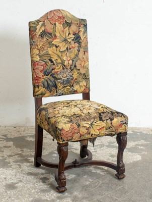 Lot 335 - Baroque Style Tapestry Upholstered Side Chair
