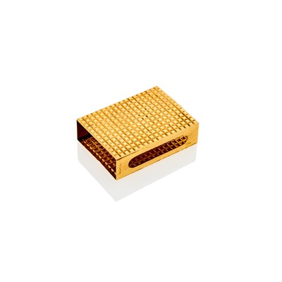 Lot 2183 - Cartier Gold Match Box