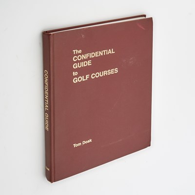 Lot 220 - Tom Doak The Confidential Guide to Golf Courses.