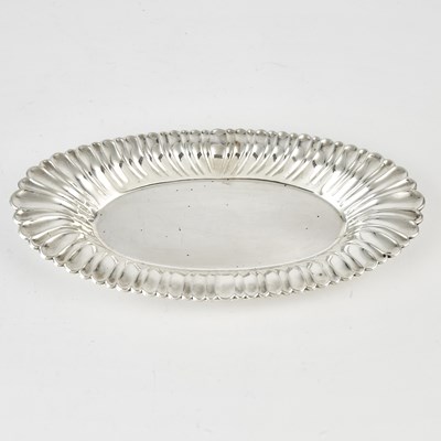 Lot 3020 - American Sterling Silver Bread Tray