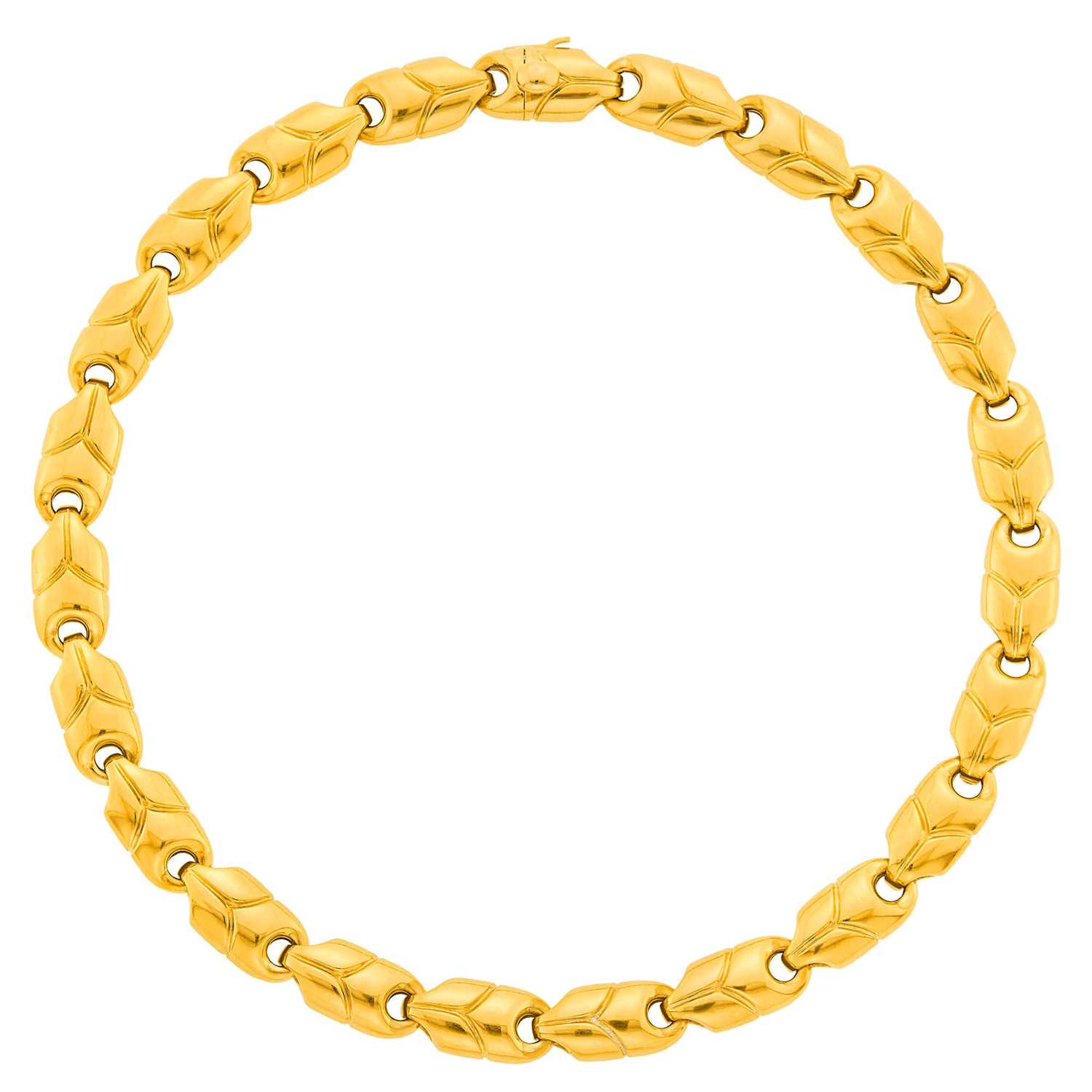 Lot 62 - Bulgari Gold 'Passio Doppio' Necklace