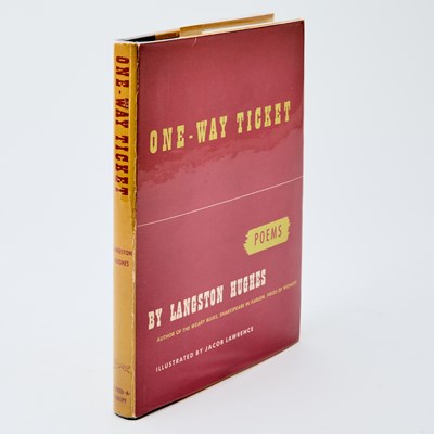 Lot 188 - A very fine inscribed first edition of Langston Hughes' One-Way Ticket