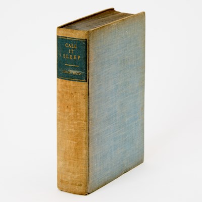 Lot 293 - A scarce signed copy of Henry Roth's first novel Call it Sleep