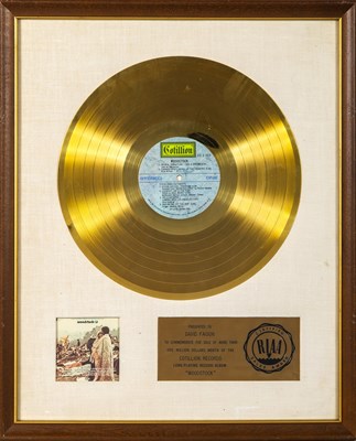 Lot 199 - A fine Woodstock gold record