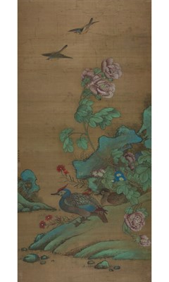 Lot 257 - A Chinese School Painting, After Wang Yuan