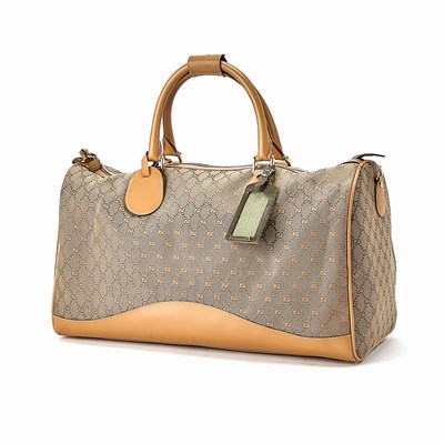 Lot 3324 - Gucci Mongram Duffle Bag