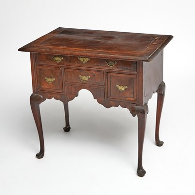 Lot 90 - Queen Anne Walnut Dressing Table