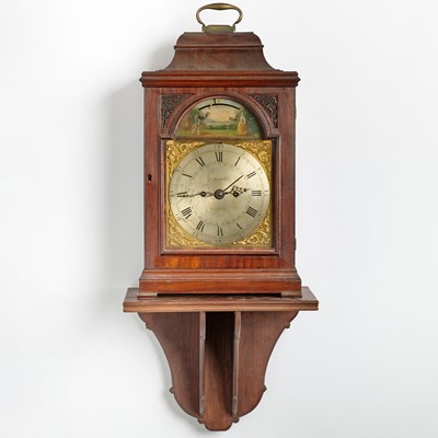 Lot 569 - George III Mahogany Bracket Clock