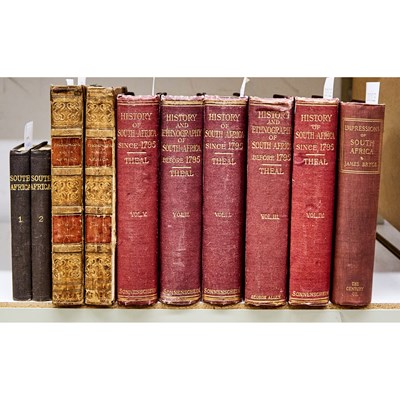 Lot 204 - Ten volumes on South African history