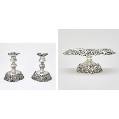 Lot 324 - American Sterling Silver Table Garniture