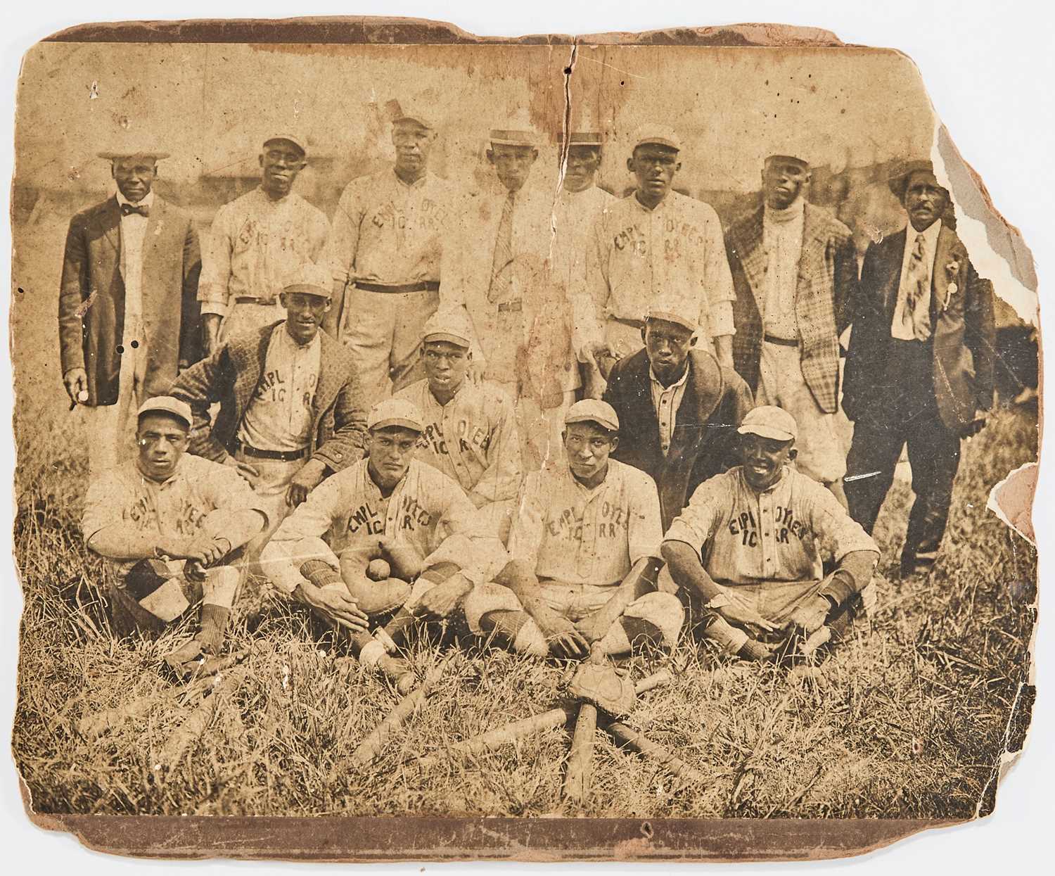 Lot 130 - Signed documents and rare photographs, some relating to the Negro League player Percy Wilson