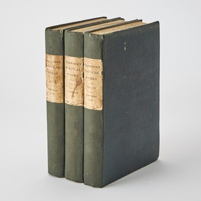 Lot 232 - A nice set of Coleridge's works in the Pickering edition.