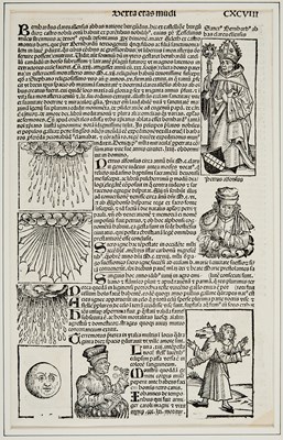 Lot 3 - A Nuremberg Chronicle Leaf