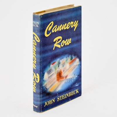 Lot 300 - A fine signed first edition of Cannery Row belonging to John Steinbeck's sister