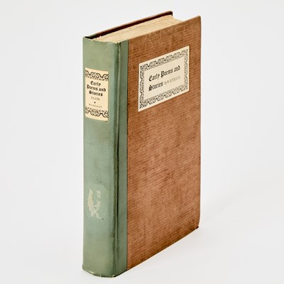 Lot 327 - A signed and limited copy of Yeats' Early Poems and Stories