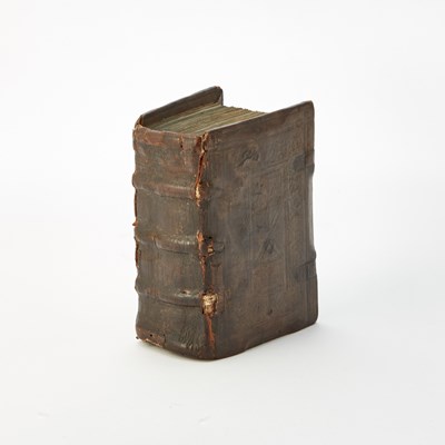 Lot 97 - A manuscript Psalter with added musical notation