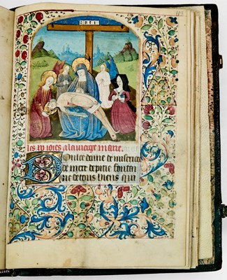 Lot 96 - A Book of Hours of Rouen with eight miniatures