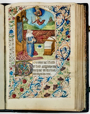 Lot 96 - A Book of Hours of Rouen with eight miniatures