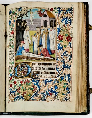 Lot 96 - A Book of Hours of Rouen with eight miniatures