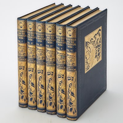 Lot 201 - A fine deluxe set of Creswicke on the First Boer War