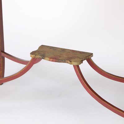 Lot 156 - Fine Federal Paint-decorated Pier Table