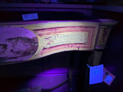 Lot 156 - Fine Federal Paint-decorated Pier Table