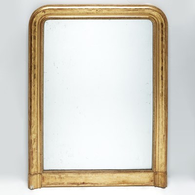 Lot 291 - Louis Philippe Giltwood Mirror