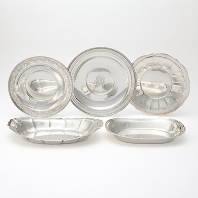 Lot 586 - Group of American Sterling Silver Table Articles