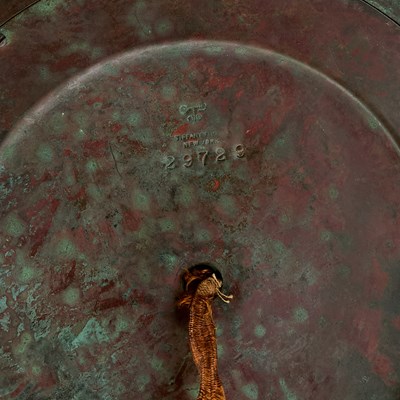 Lot 245 - Tiffany Studios Bronze and Leaded Glass Black-Eyed Susan Table Lamp