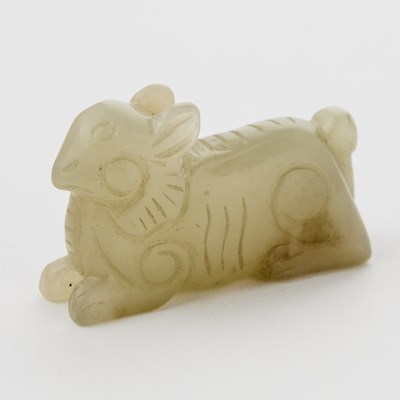 Lot 16 - A Group of Small Chinese Jade Carvings