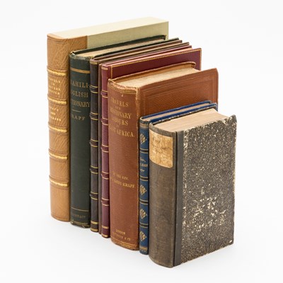 Lot 194 - Collection of works and reports by Johann Ludwig Krapf, with his rare self-published first book