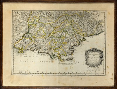 Lot 177 - A map of Provence