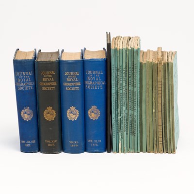 Lot 192 - Partial run of the Royal Geographic Society Journal from the heyday of African exploration