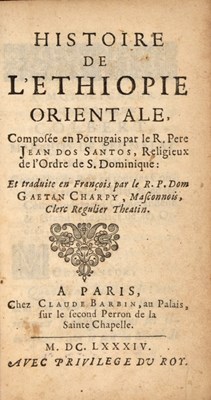 Lot 182 - An early Portuguese missionary on the Bantu