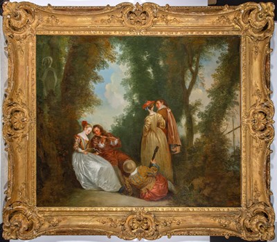 Lot 45 - Follower of Jean-Antoine Watteau