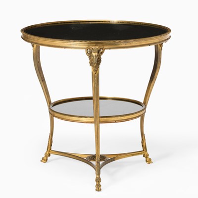 Lot 351 - Louis XVI Style Gilt-Bronze Gueridon