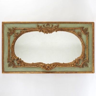 Lot 315 - Louis XV Provincial Carved and Painted Wood Panel Frame