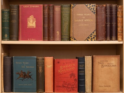 Lot 206 - A large group of African travels 1869-1920s.