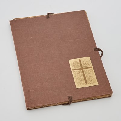 Lot 258 - Stations of the Cross wood engravings by Bernard Brussel-Smith