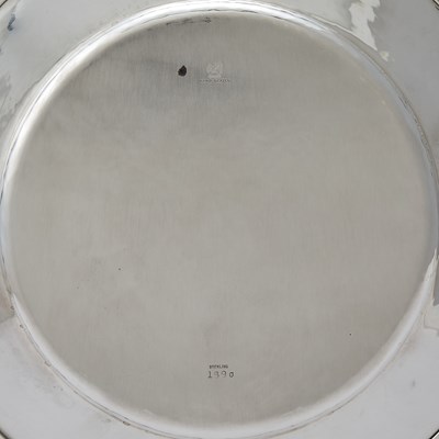 Lot 288 - Set of Twelve Lebolt Sterling Silver Dinner Plates