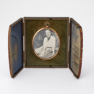 Lot 241 - Two Framed Photographs of Grand Duchess Olga and Family