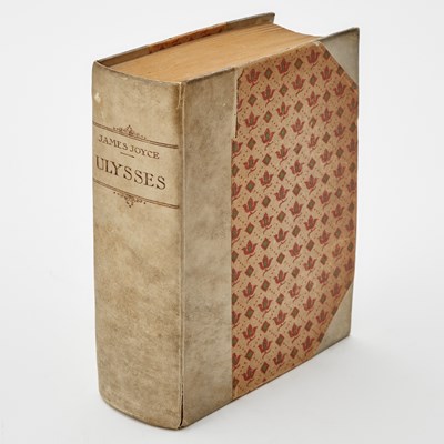 Lot 247 - A vellum bound copy of Ulysses