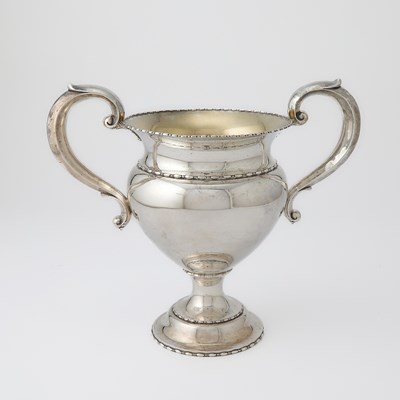Lot 252 - Tiffany & Co. Sterling Silver Two-Handled Trophy
