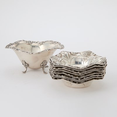 Lot 591 - Set of Eight Gorham Sterling Silver Dishes