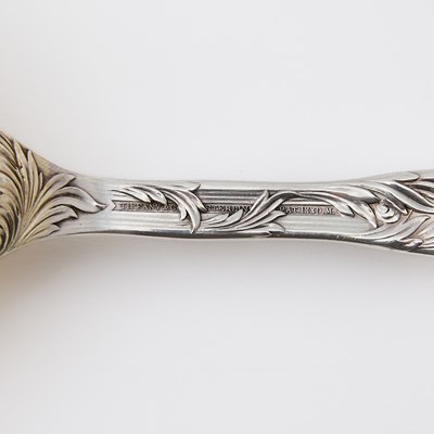 Lot 217 - Tiffany & Co. Sterling Silver "Chrysanthemum" Pattern Flatware Service